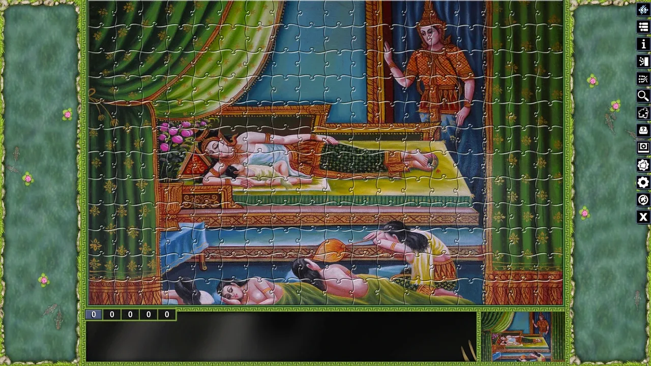 Pixel Puzzles: Illustrations & Anime - Jigsaw Pack: Thai Paintings screenshot 18