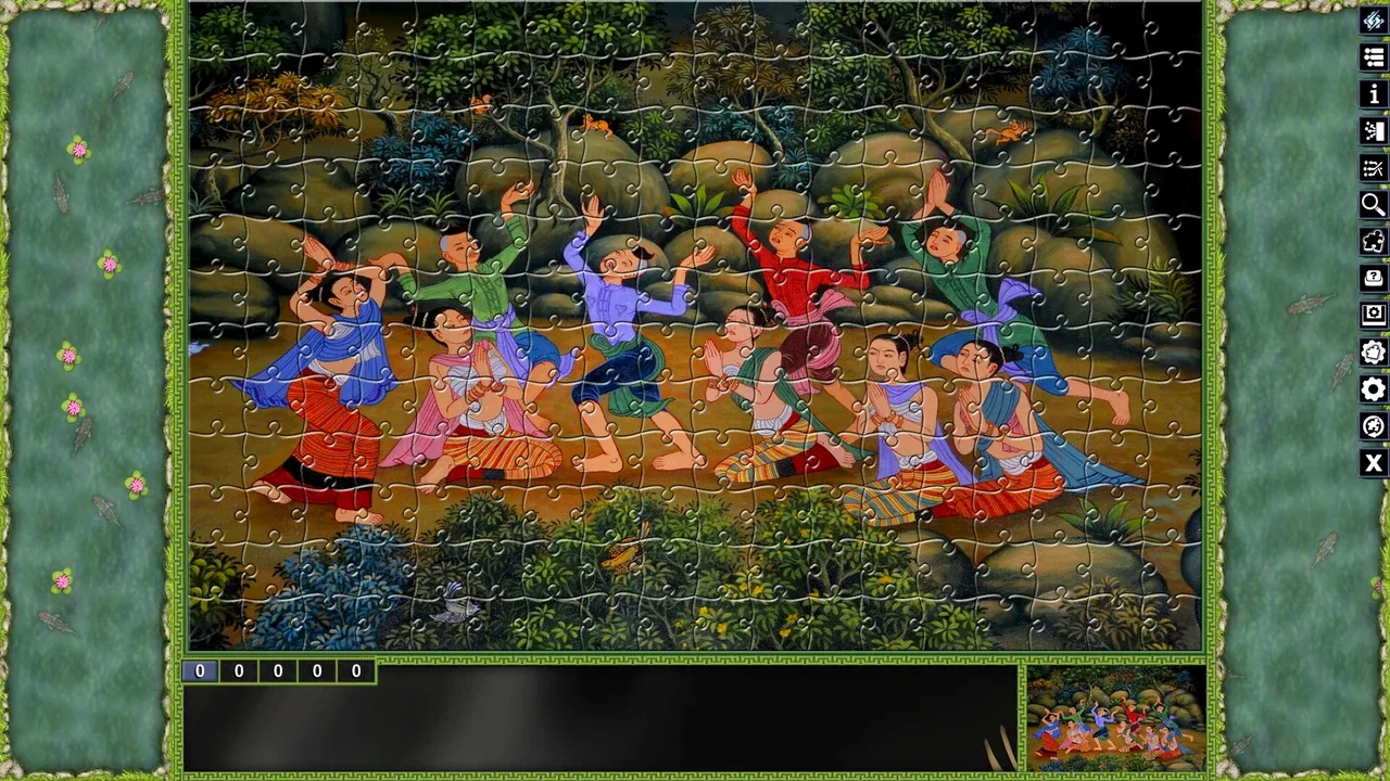 Pixel Puzzles: Illustrations & Anime - Jigsaw Pack: Thai Paintings screenshot 19