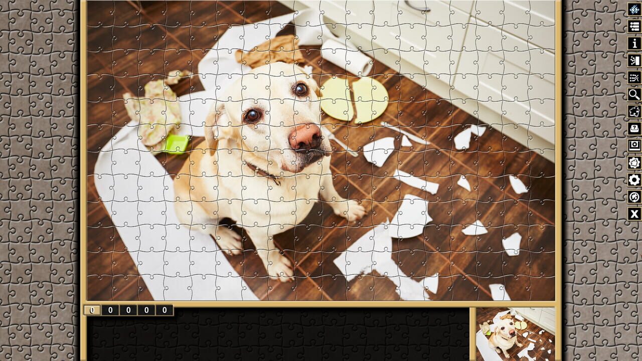 Pixel Puzzles Traditional Jigsaws: Dogs 2 — Screenshot 4