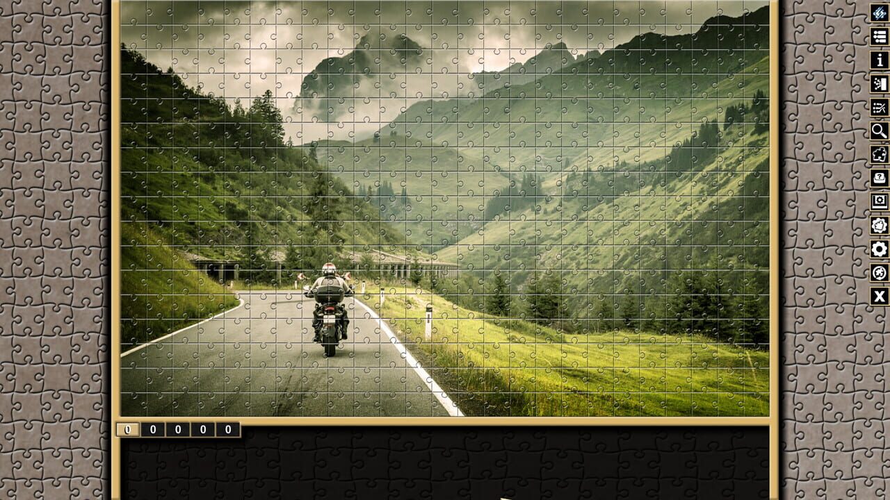 Pixel Puzzles Traditional Jigsaws: Motorbikes — Screenshot 2