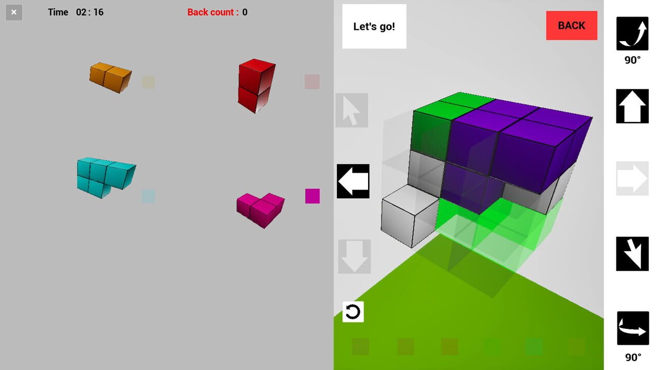 3D Next Puzzle — Screenshot 1