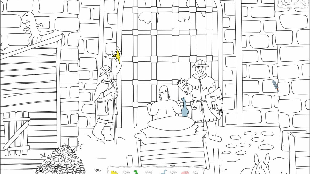 100 Hiddensaurs: Medieval — Screenshot 3