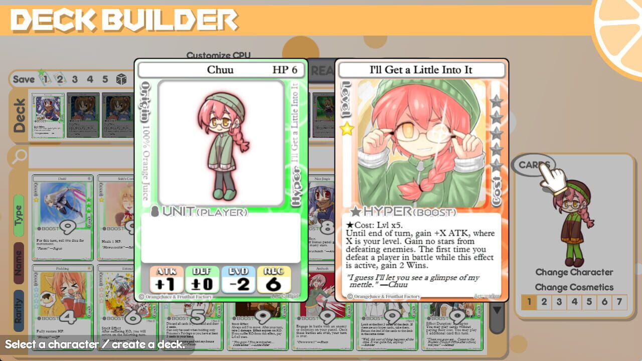 100% Orange Juice: Poyo & Chuu Character Pack — Screenshot 2
