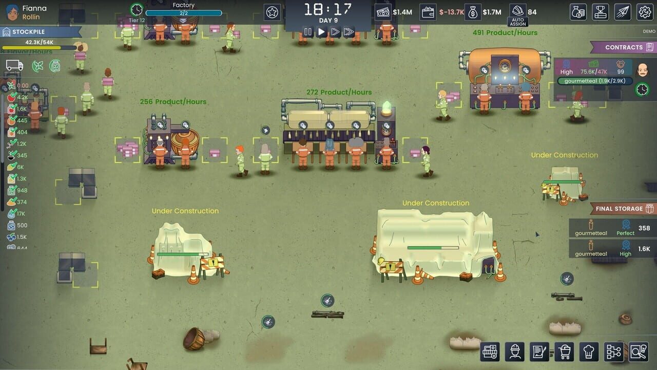 Fizz Flow: Factory Management — Screenshot 2