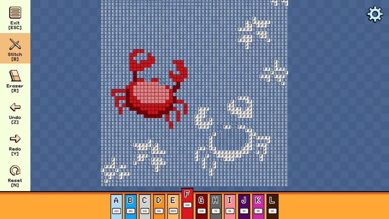 Pixel Cross Stitch: Color by Number - Summer Pack — Screenshot 4