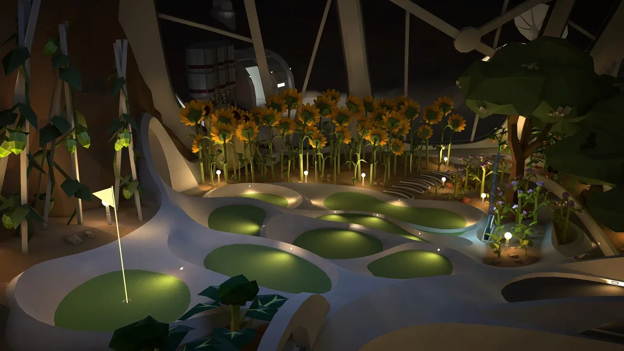 Walkabout Mini Golf: Mars Gardens screenshot 1