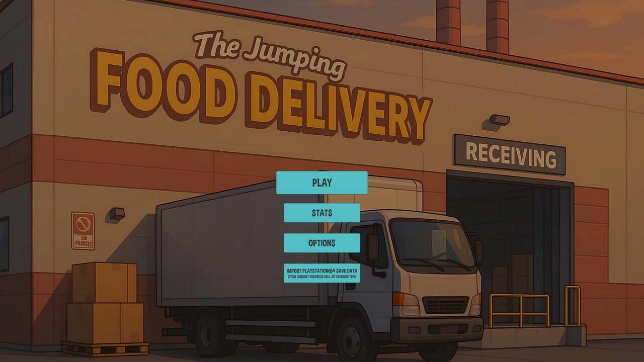 The Jumping Food Delivery — Screenshot 1