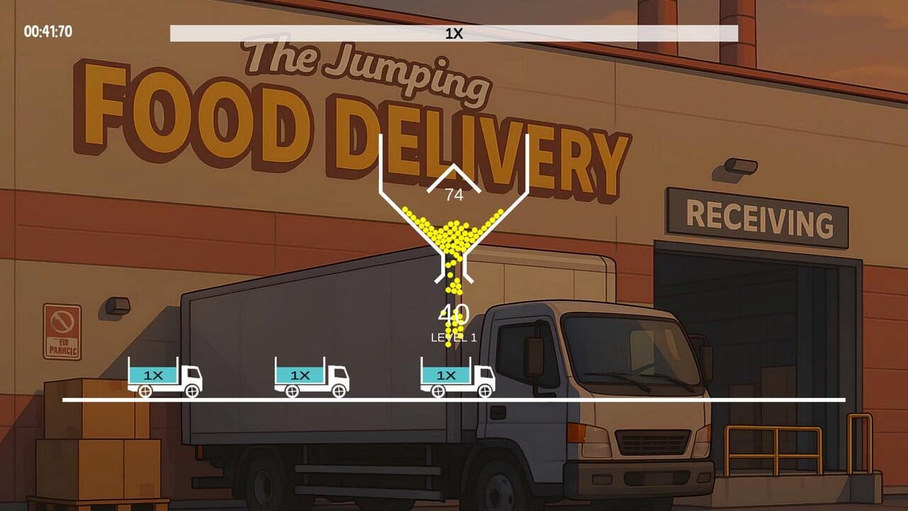 The Jumping Food Delivery — Screenshot 3