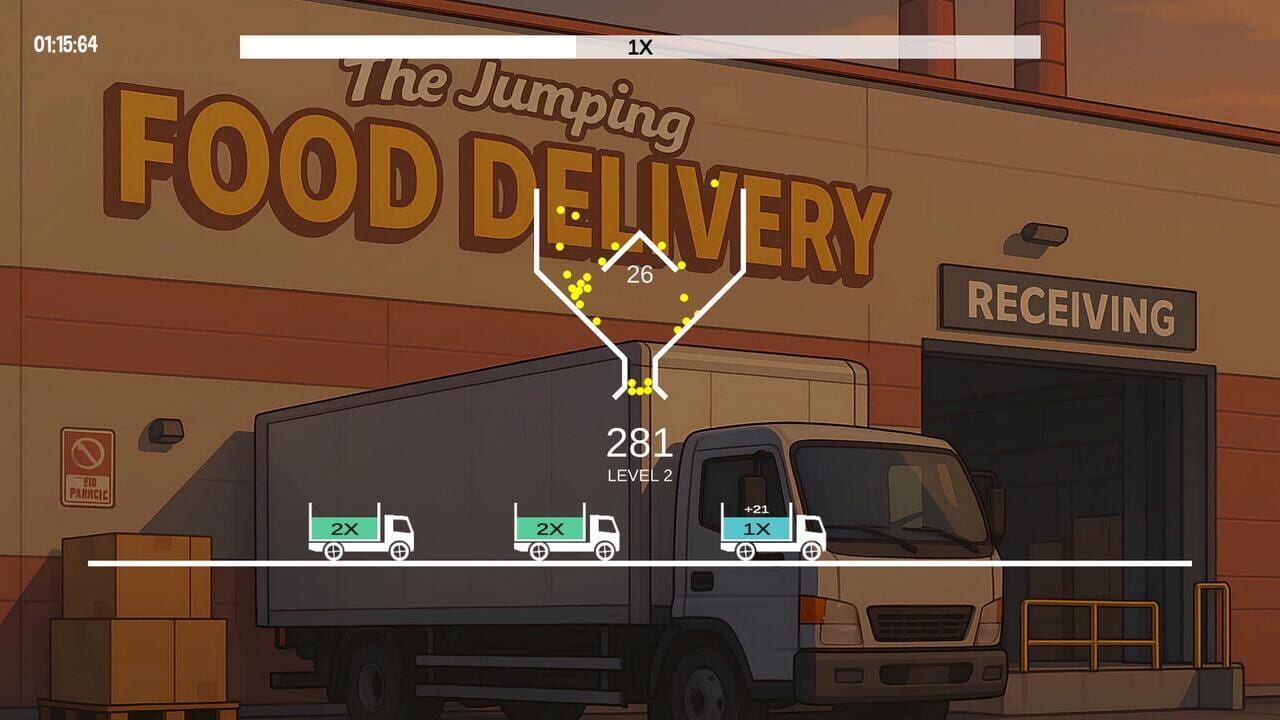 The Jumping Food Delivery — Screenshot 5