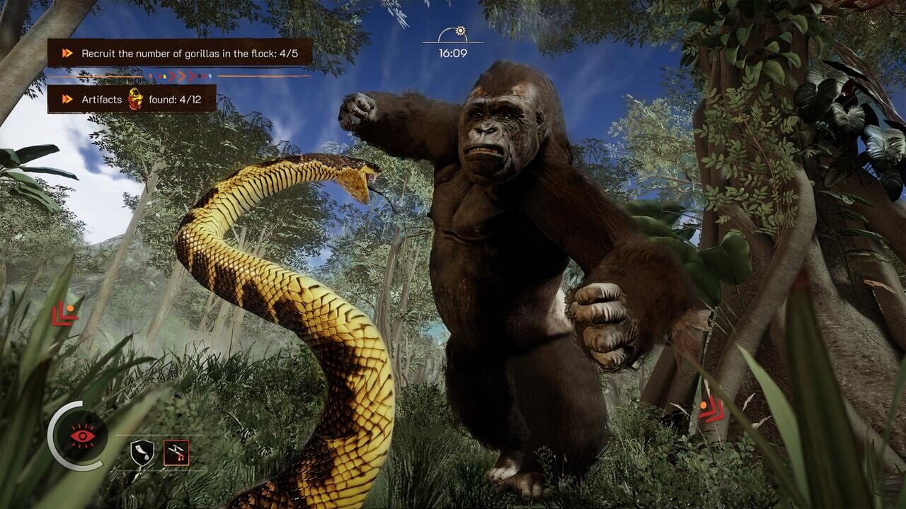 Gorilla Jungle King Simulator — Screenshot 1
