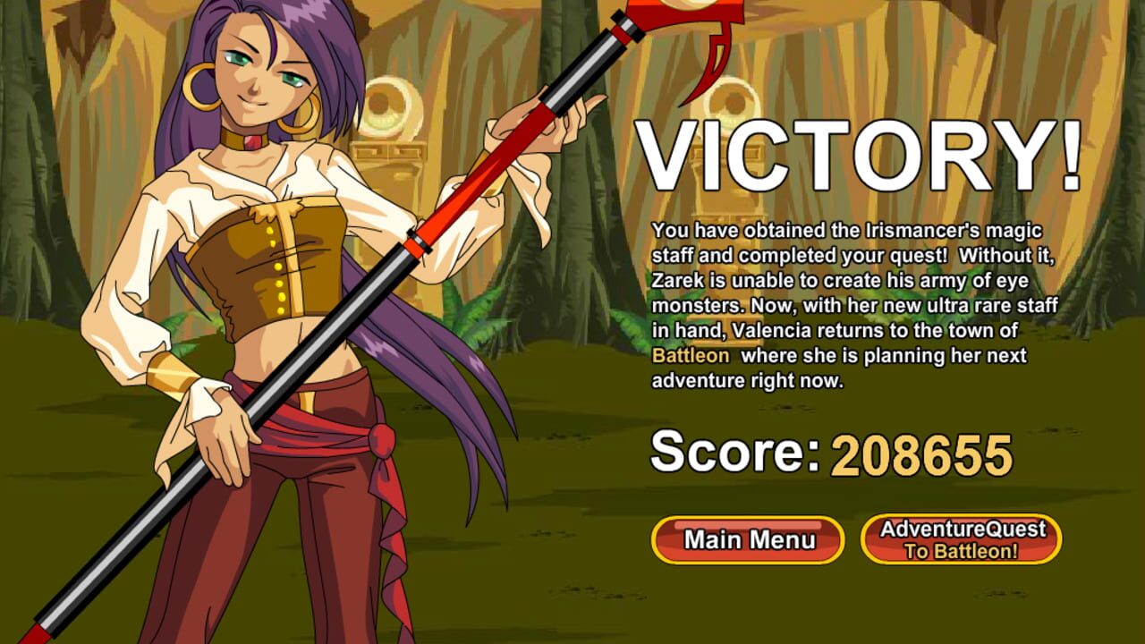 Valencia Surehunter: Staff of the Irismancer — Screenshot 1
