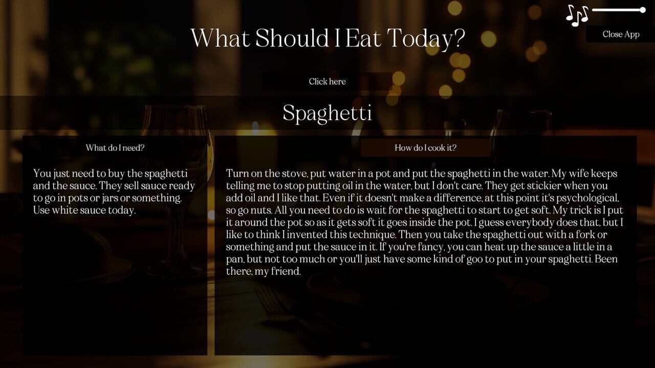 What Should I Eat — Screenshot 5