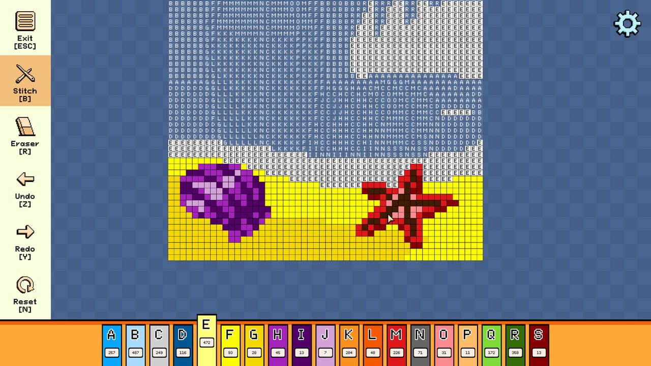 Pixel Cross Stitch: Color by Number - Summer Pack 3 — Screenshot 4