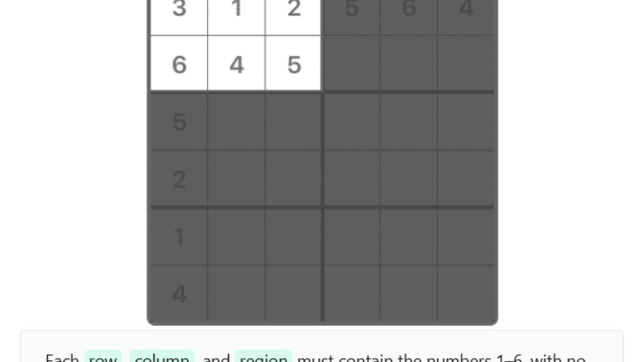 Mini Sudoku Screenshot 1