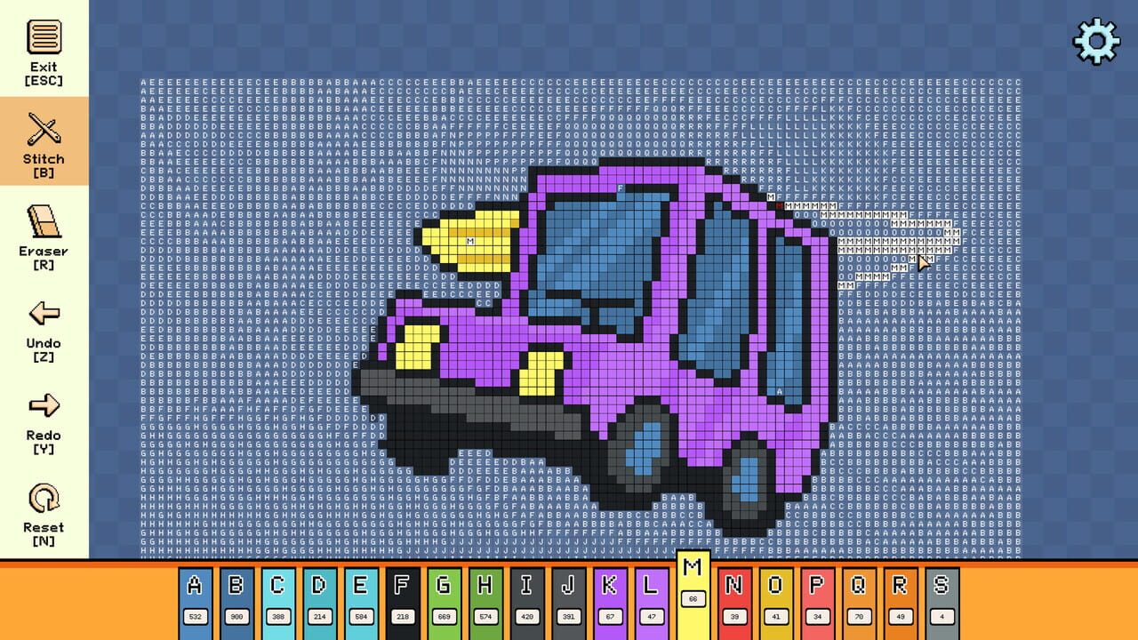 Pixel Cross Stitch: Color by Number - Vacations Pack — Screenshot 3