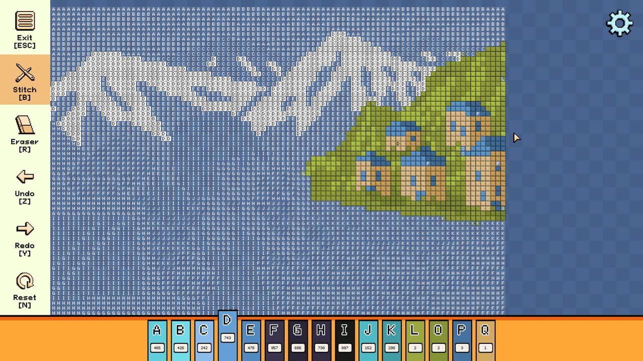 Pixel Cross Stitch: Color by Number - Vacations Pack — Screenshot 4