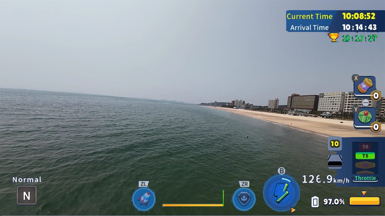 Korean Drone Flying Tour Daechon Beach — Screenshot 3