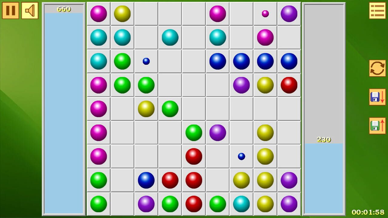 Lines of Balls — Screenshot 4
