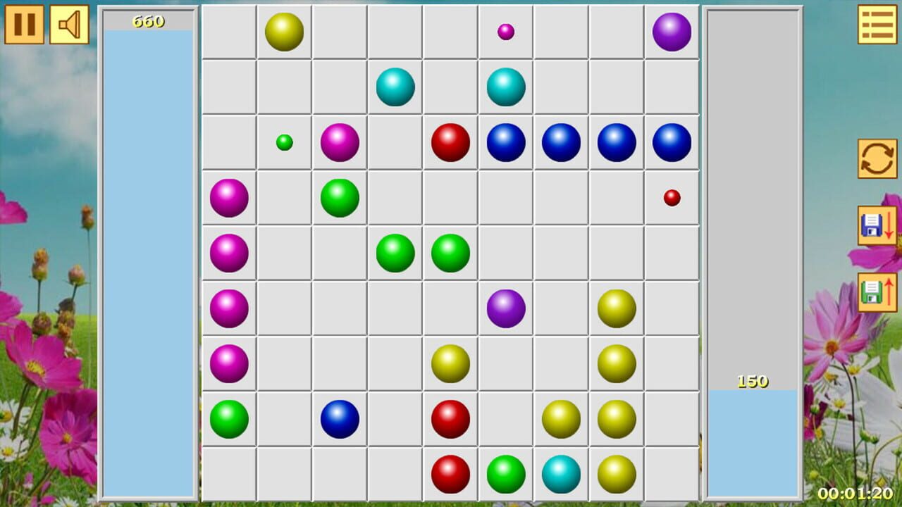 Lines of Balls — Screenshot 5