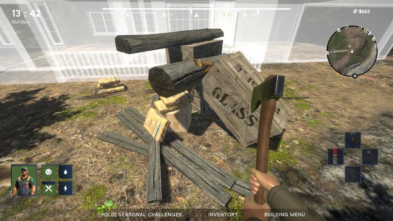 Scandinavian Cottage Survival Simulator — Screenshot 3