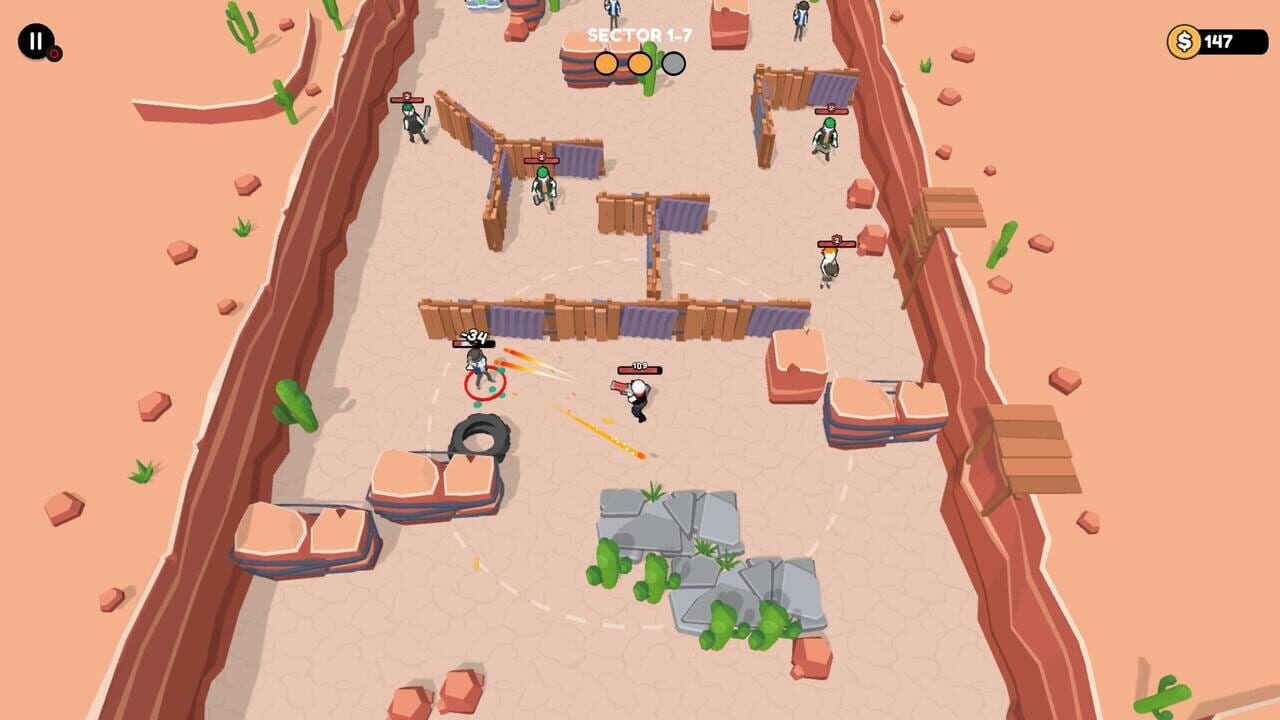 Sector Shooter — Screenshot 2