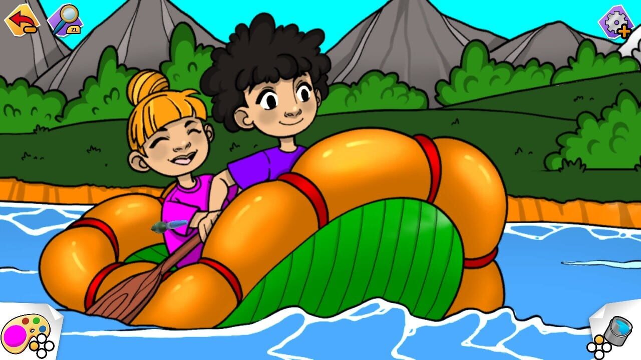 Coloring Book: Adventure Bundle - 90 Drawings — Screenshot 3