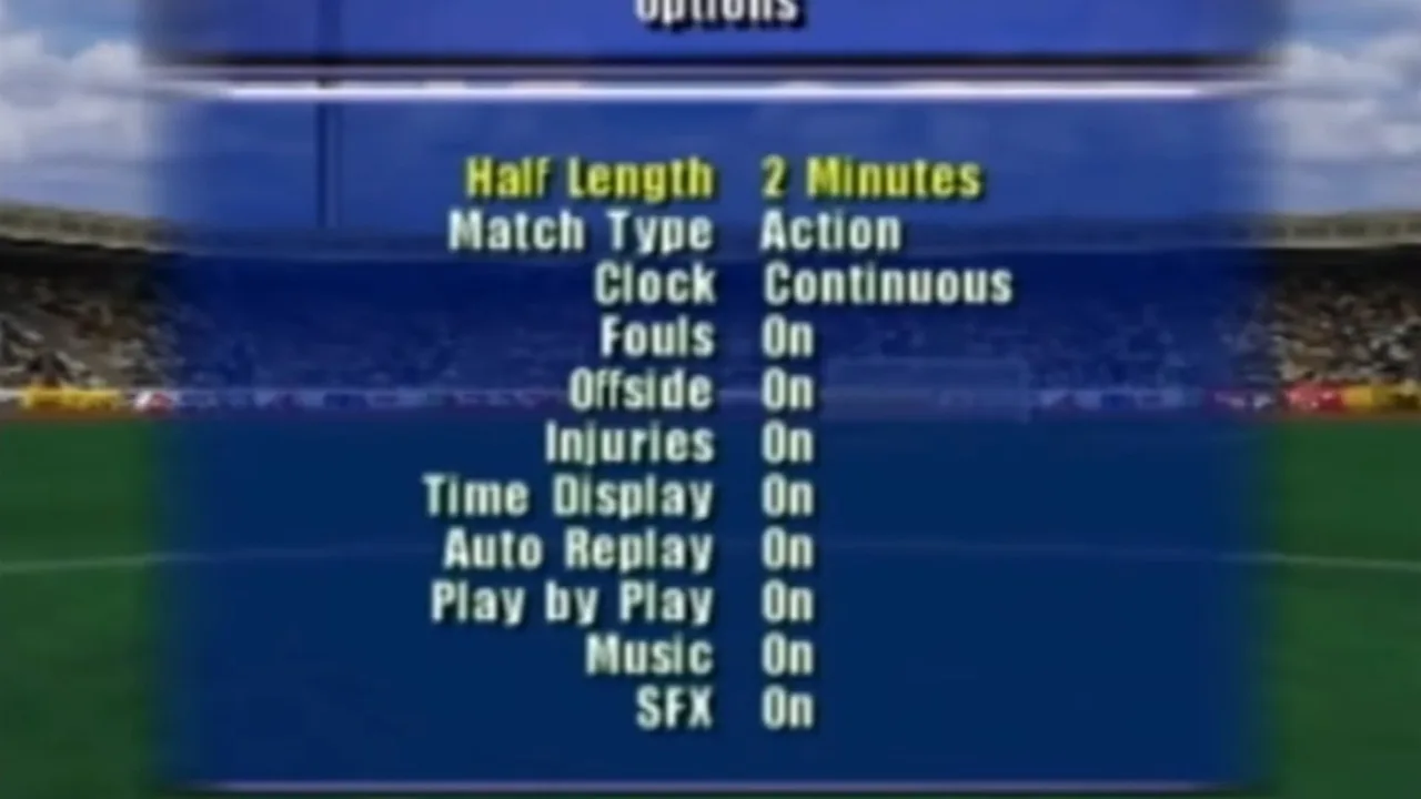 FIFA Soccer 64 screenshot 7