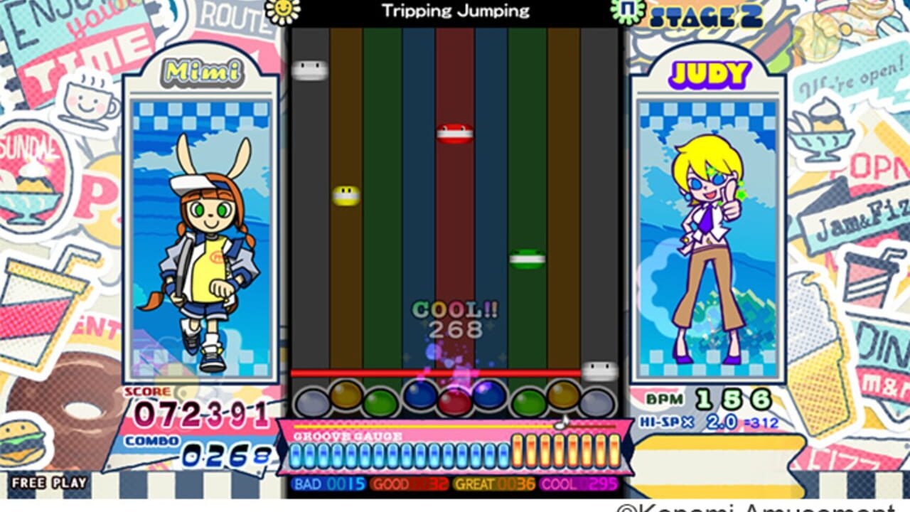 Pop'n Music Jam&Fizz — Screenshot 1