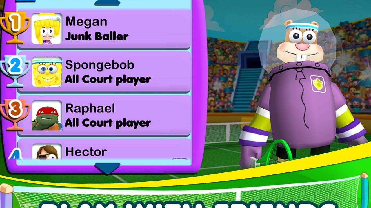 Nickelodeon All-Stars Tennis — Screenshot 5
