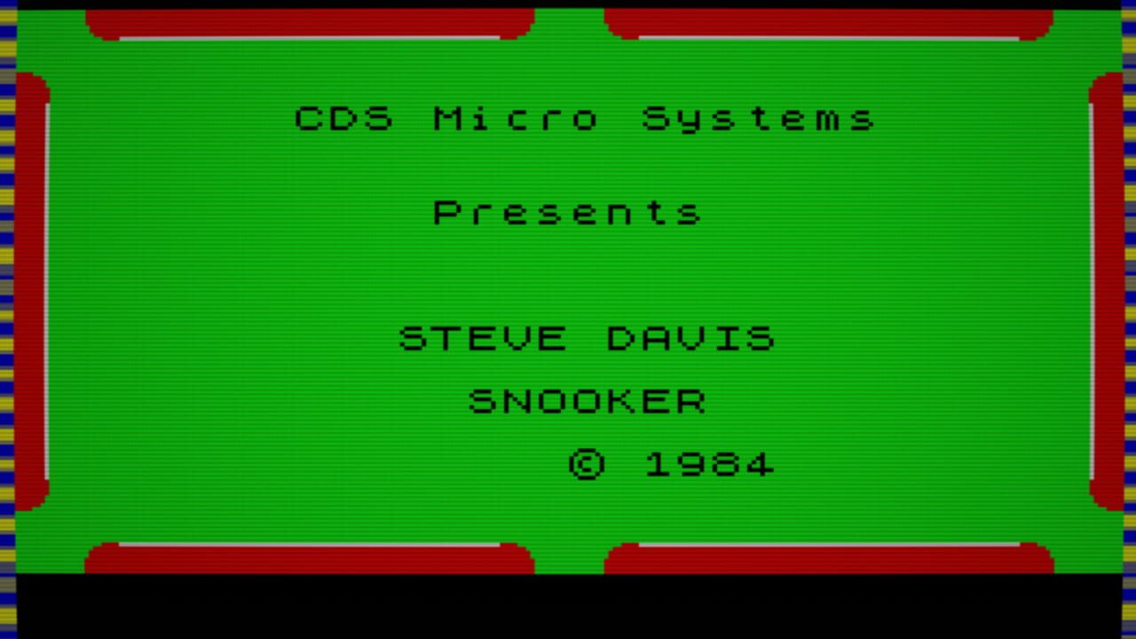 Steve Davis Snooker Screenshot 1