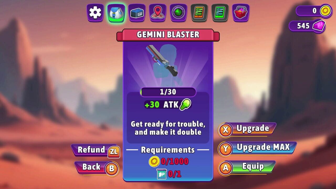 Mars Survivor: Blue Blaster — Screenshot 2