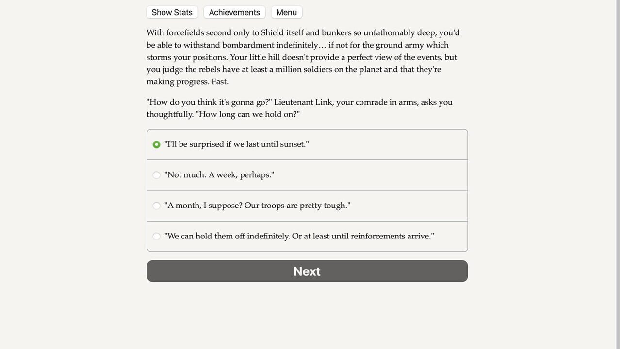 Saturnine — Screenshot 1