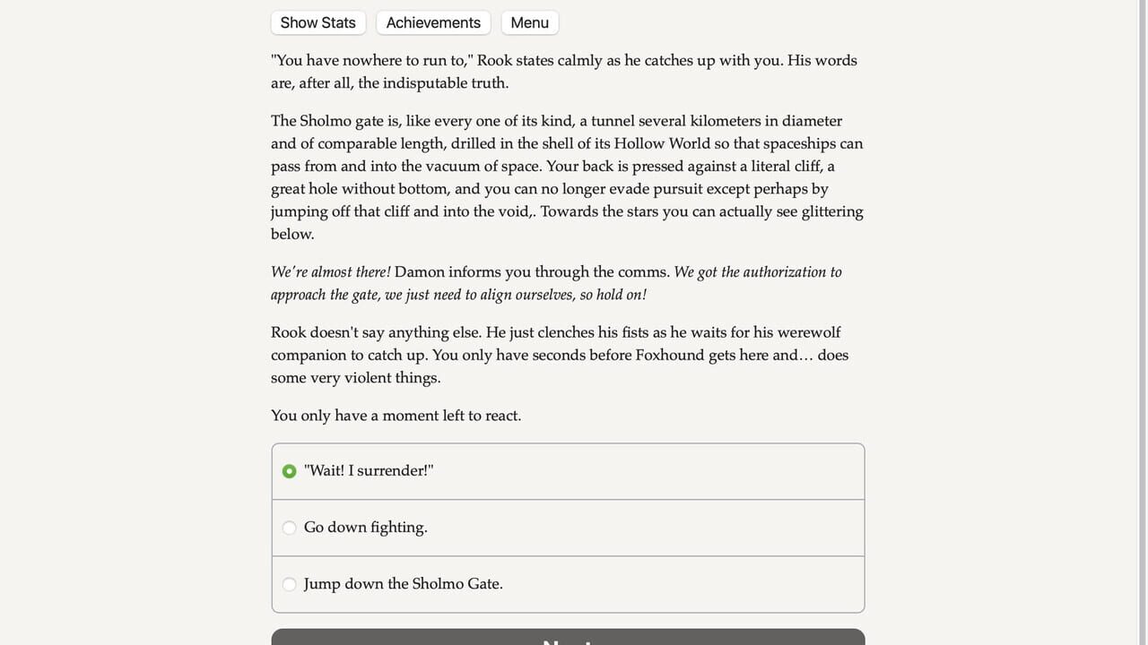 Saturnine — Screenshot 2