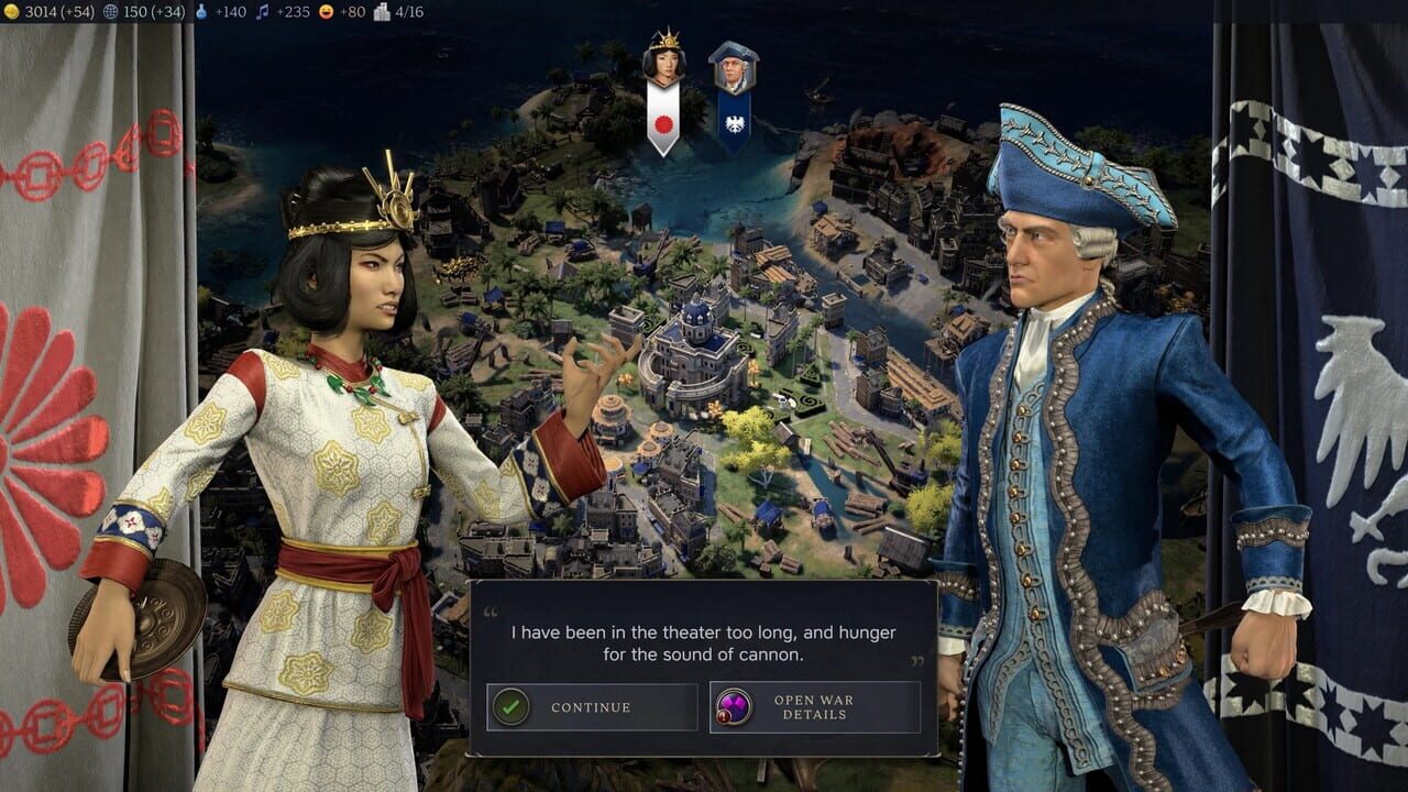Sid Meier's Civilization VII: Himiko (High Shaman) Persona — Screenshot 1