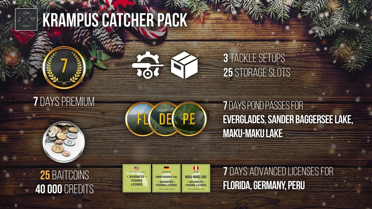 Fishing Planet: Krampus Catcher Pack screenshot 1