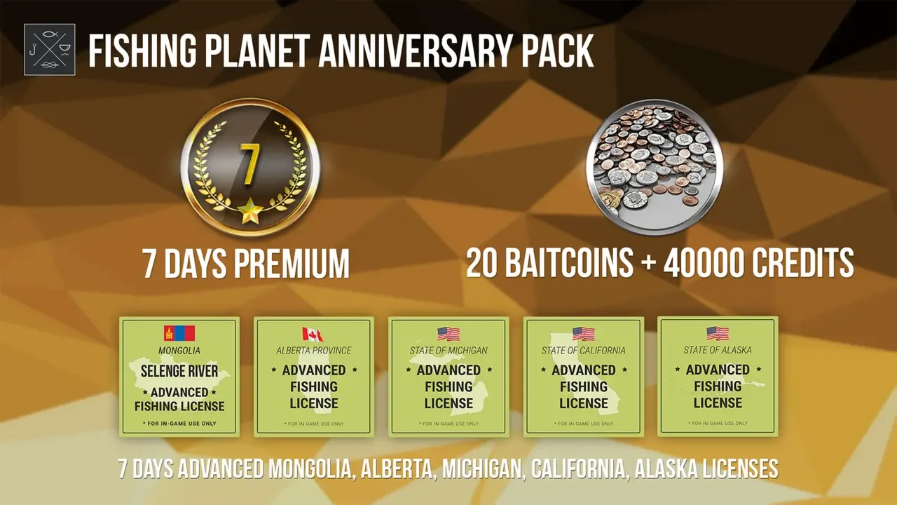 Fishing Planet Anniversary Pack screenshot 1