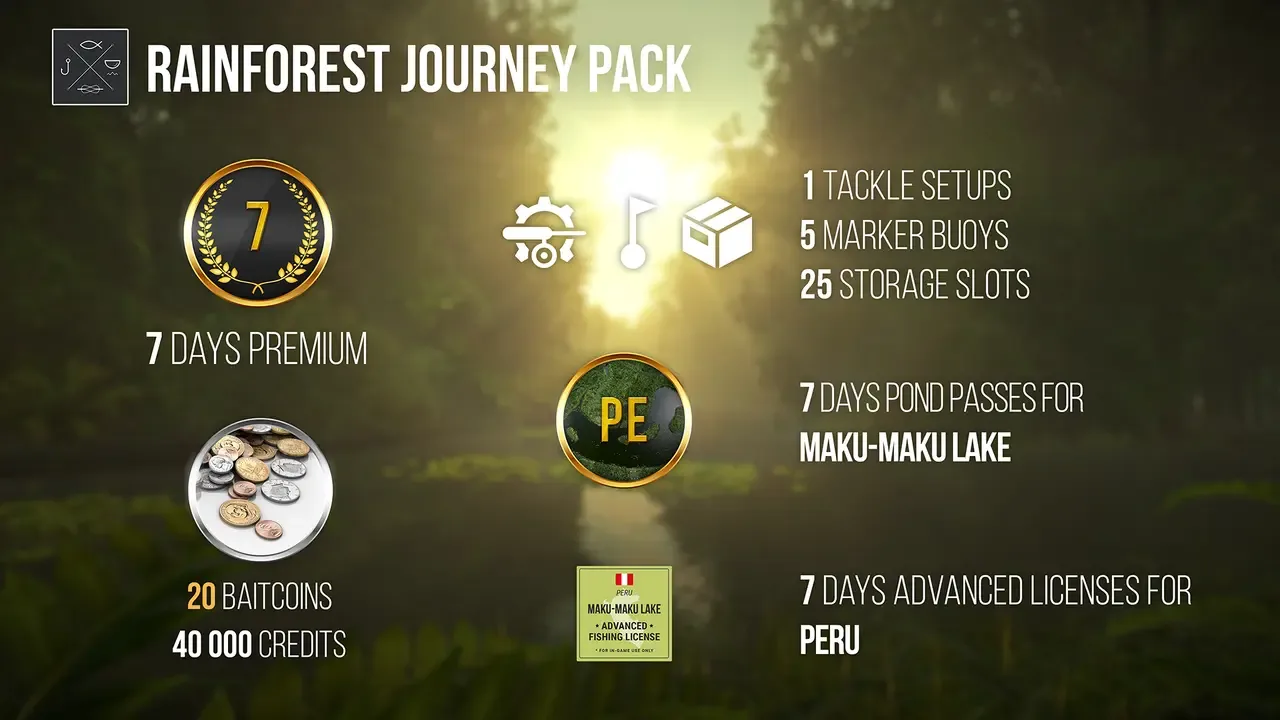 Fishing Planet: Rainforest Journey Pack screenshot 1