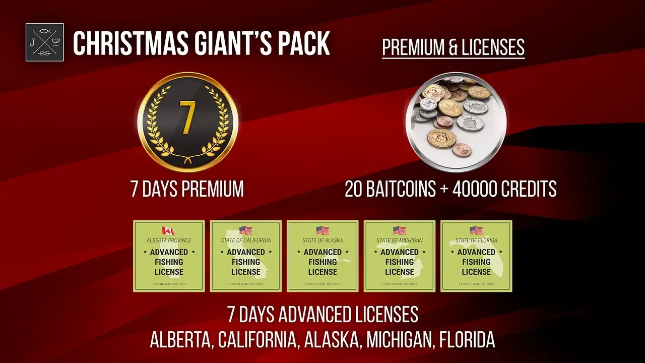 Fishing Planet: Christmas Giant's Pack screenshot 1