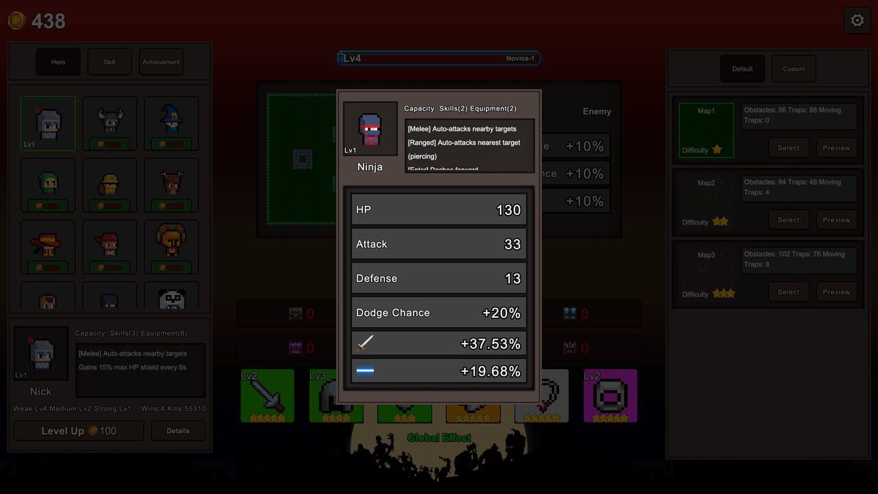 Hero Secret Realm Survivor Roguelike — Screenshot 2