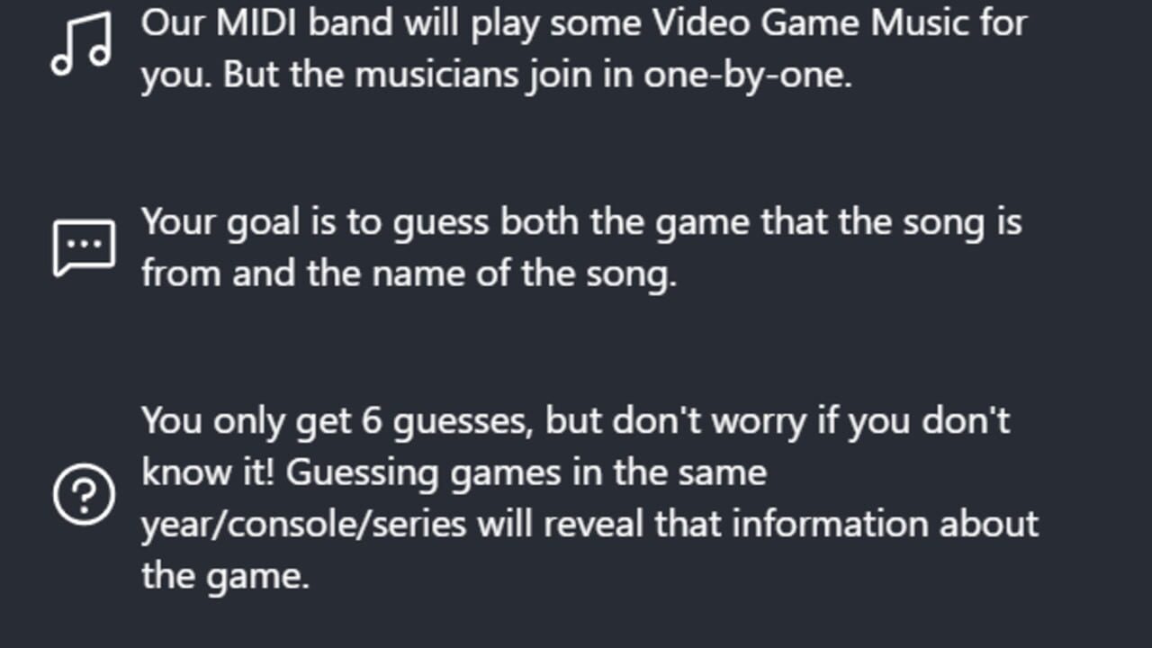 Video Game Bandle Screenshot 1