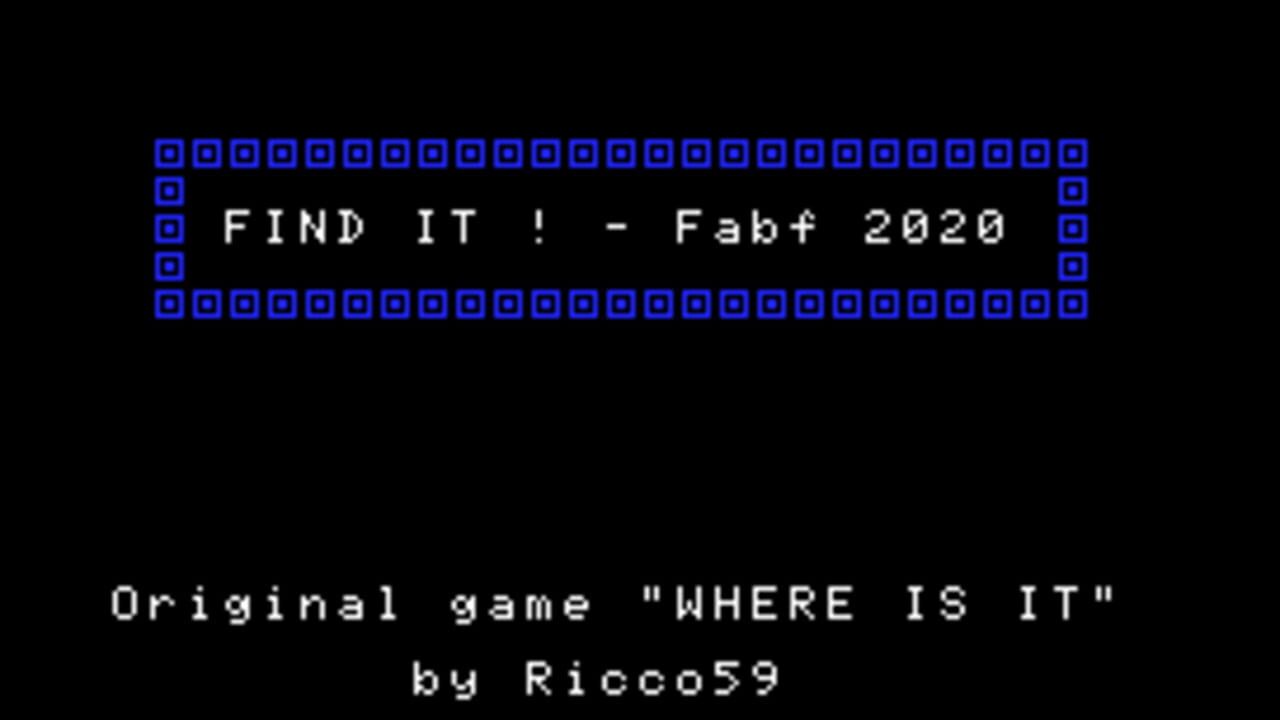 Find It! Screenshot 1