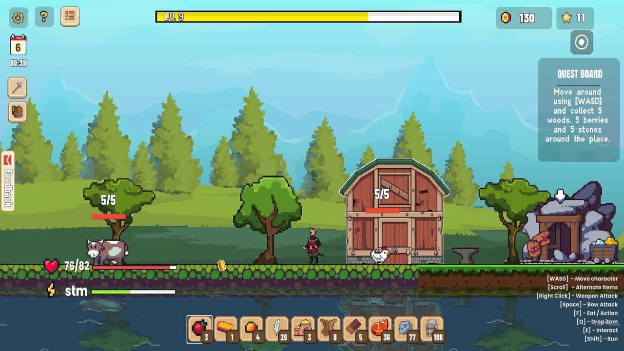 TinyCraft Town — Screenshot 1