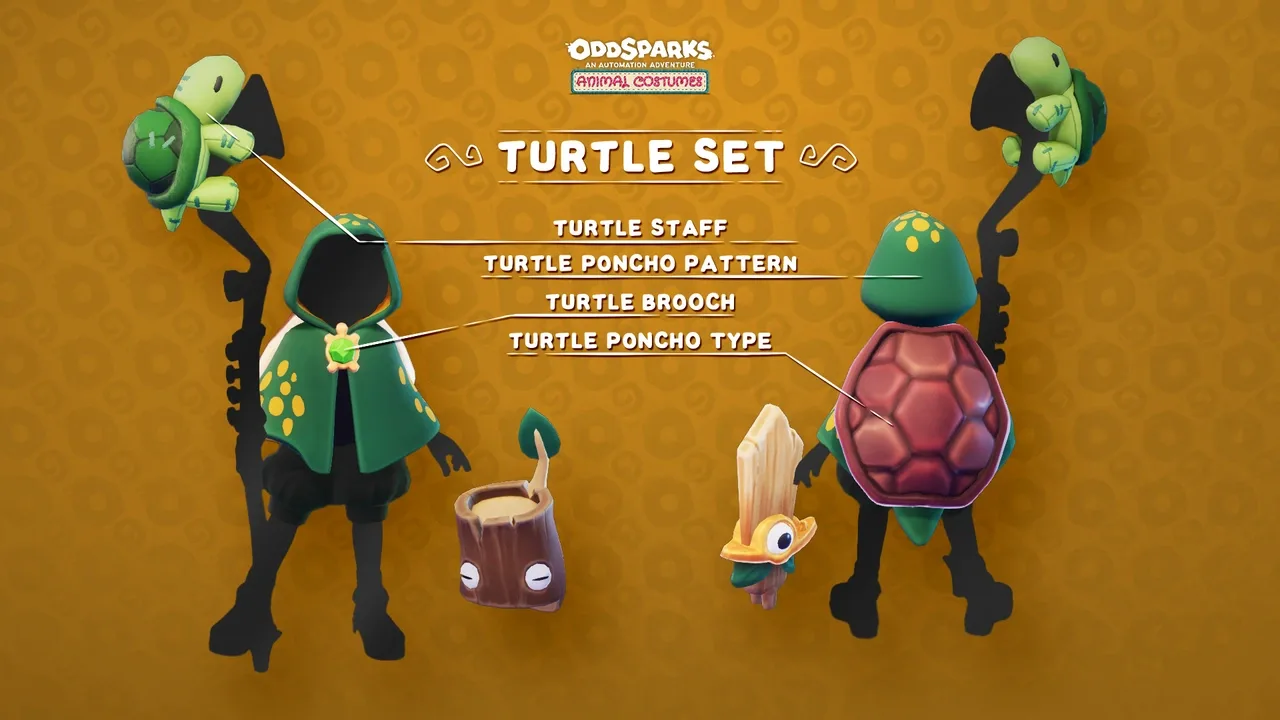 Oddsparks: An Automation Adventure - Animal Costumes Pack screenshot 1