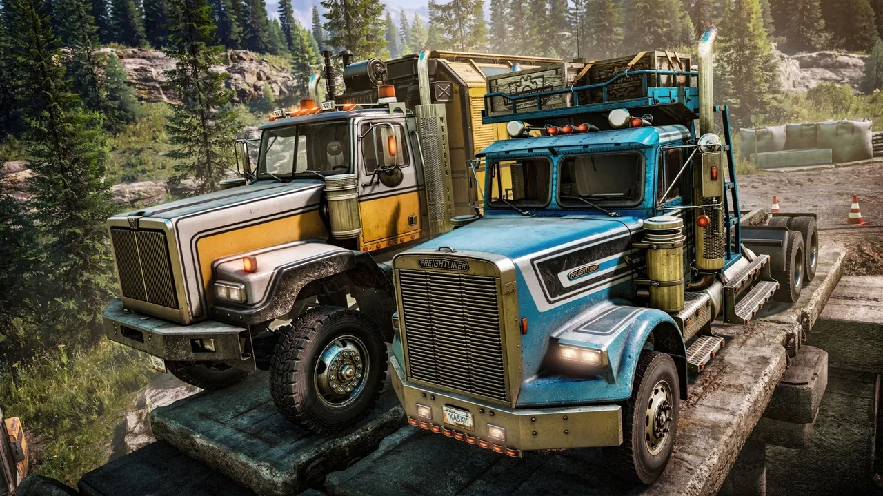 SnowRunner: Freightliner & Western Star Dual Pack screenshot 4