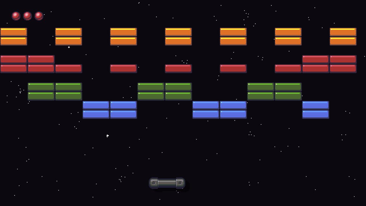 2D Brick Breaker Game Remastered Screenshot 1