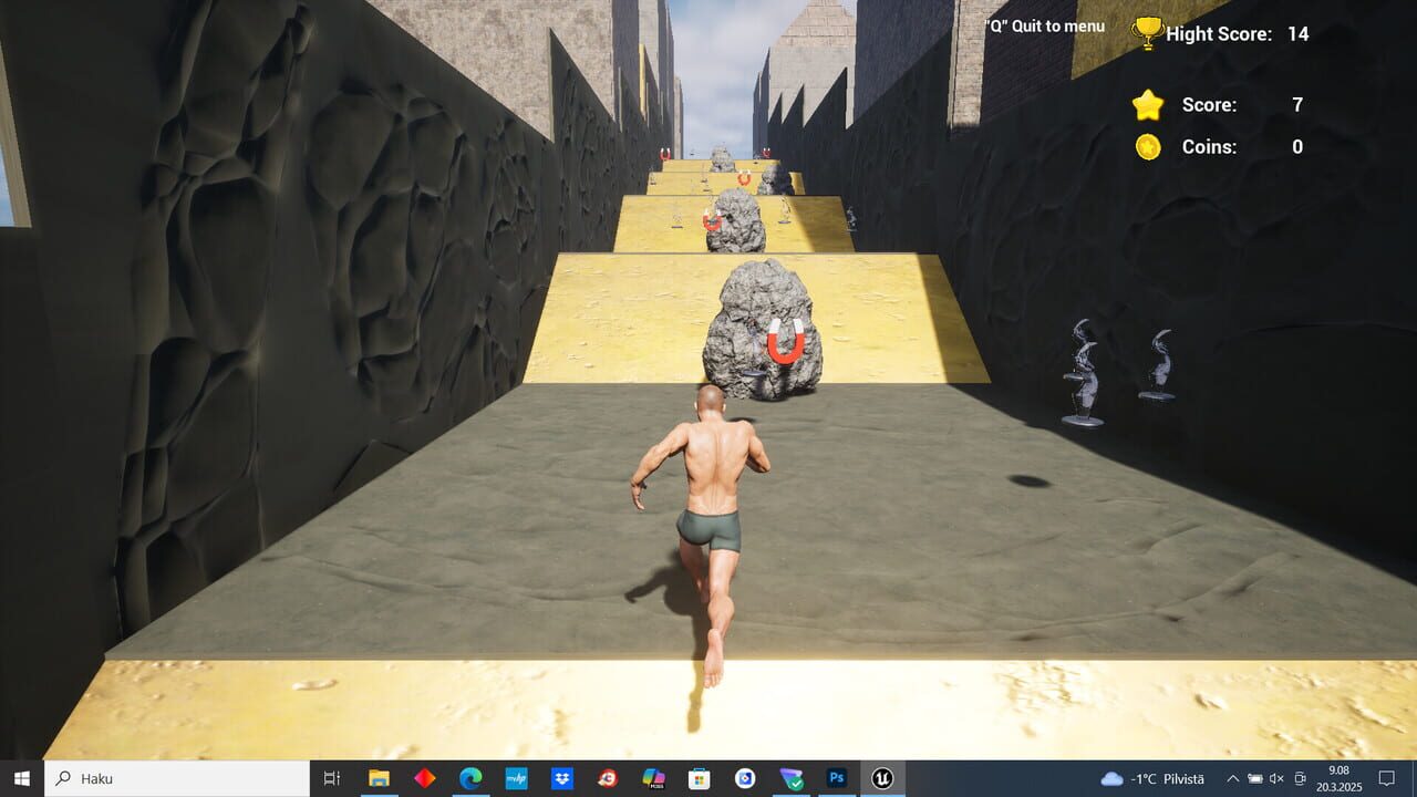 Man Without Clothes Runner — Screenshot 5