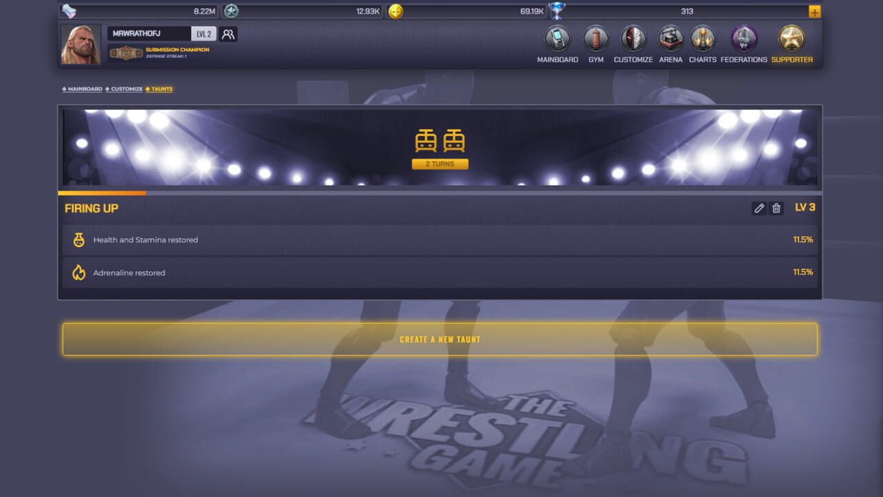 The Wrestling Game — Screenshot 5