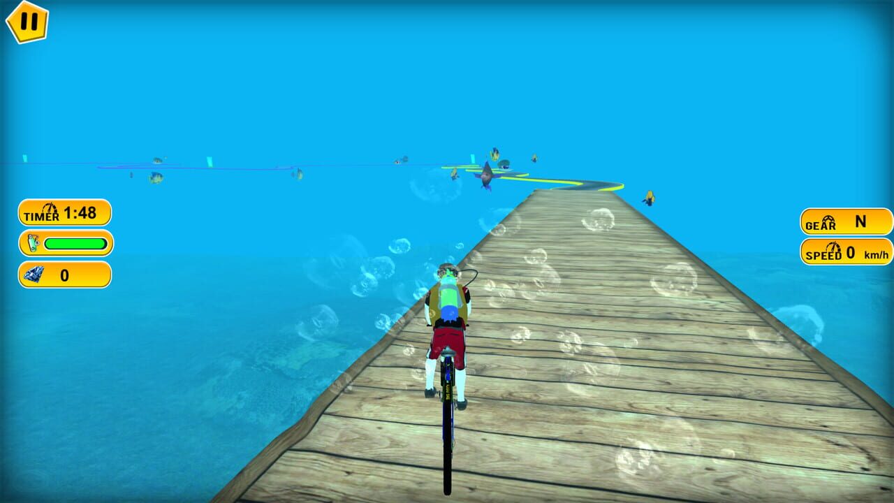 Underwater Cycling — Screenshot 1
