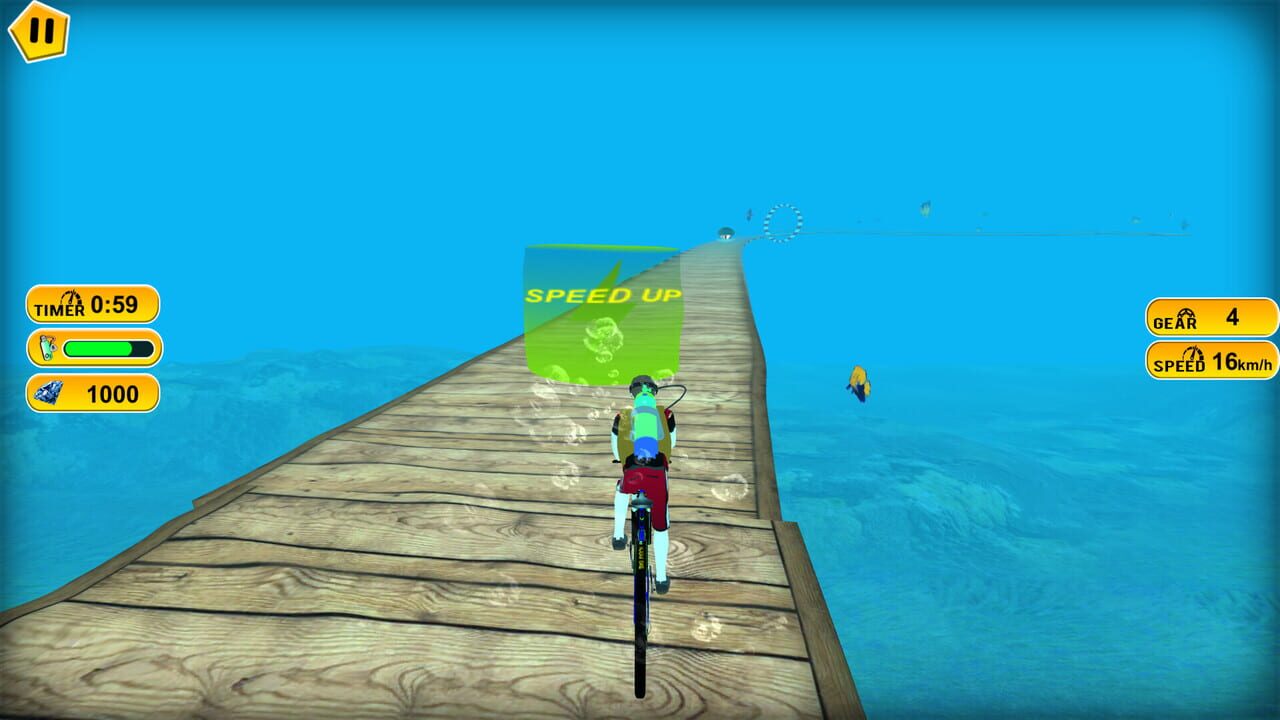 Underwater Cycling Image