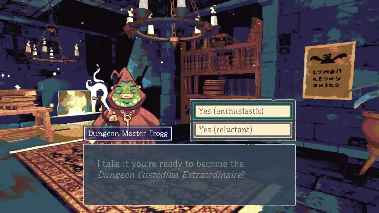 Mops & Mobs: A Sweeping Dungeon Adventure